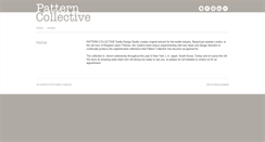 Desktop Screenshot of patterncollective.com