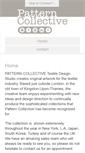 Mobile Screenshot of patterncollective.com